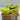 Nike Air Force 1 Low Off-White Volt size 9.5 with original box and light blue zip-tie, condition 7.5/10, box damage visible