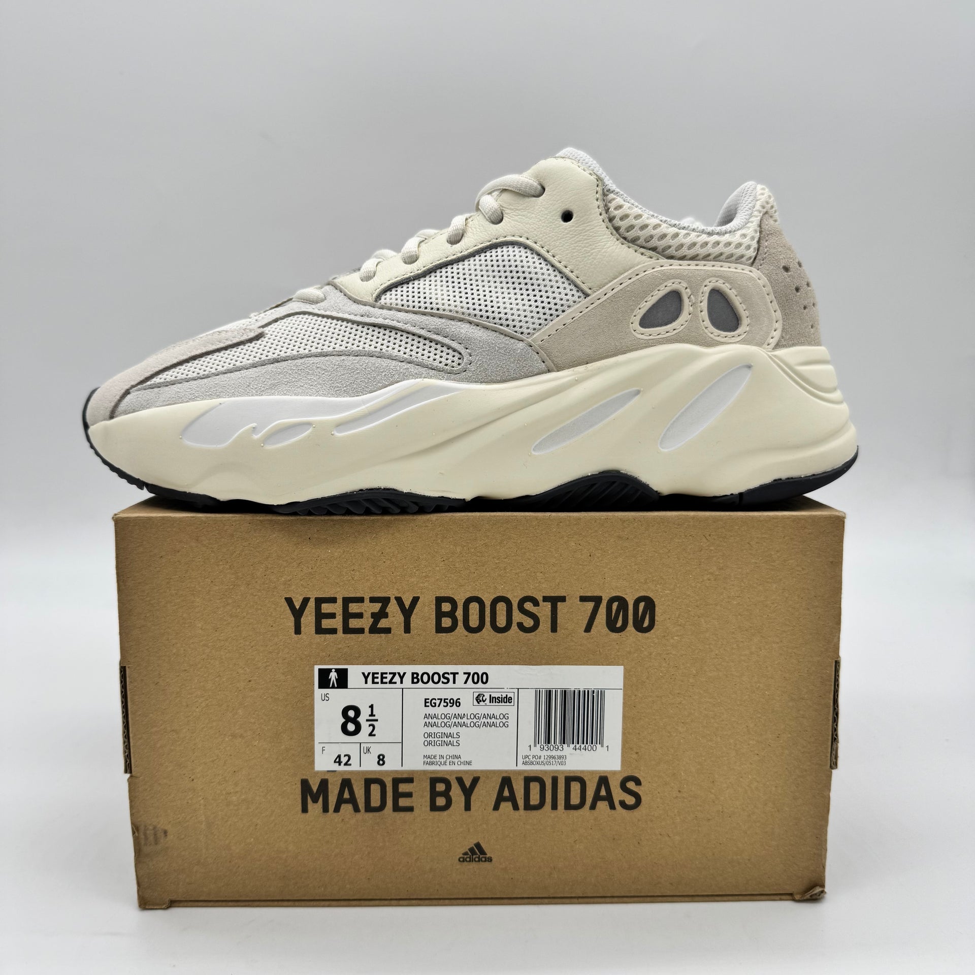 yeezy boost 700 box label Adidas Analog – BlueStripKicks Expansion Pack The adidas Yeezy Boost Edison Format Deck Guide: Color:Artic White